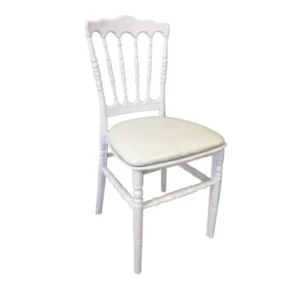 Chaise Napoléon blanche